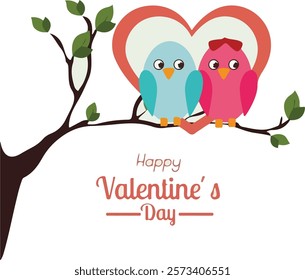 New Happy valentines Day vector