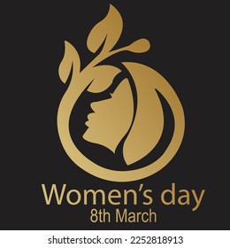 new happy women's day design 8th march with free vector file 