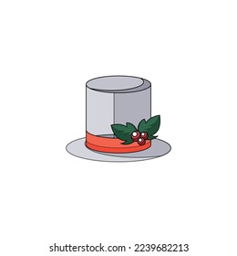 new hat vector type icon