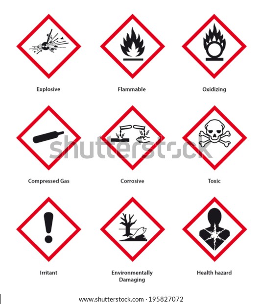 Nouveau Pictogramme De Danger Image Vectorielle De Stock Libre De Droits