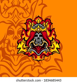 New Hell King Sign für Maskottchen, Unterschreiben oder andere Teamspiele