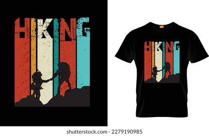 New hiking t shirt design 7