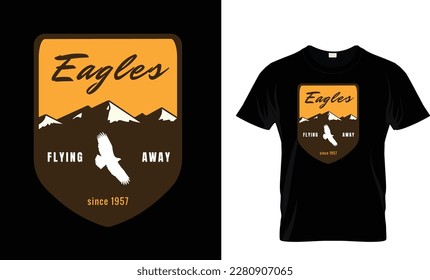 New hiking t shirt design 43