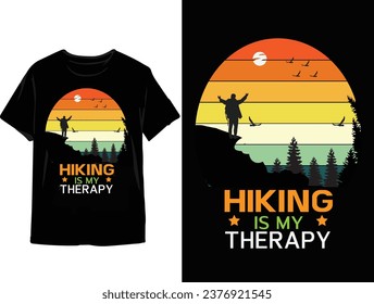 New Hiking t shirt design