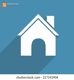 New home sign with shadow vector icon design