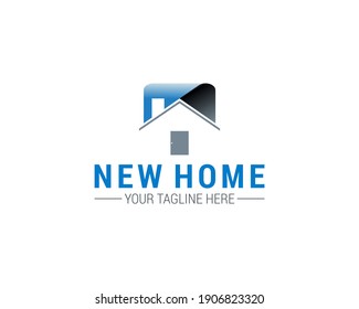 NEW HOME VECTOR LOGO DESIGN