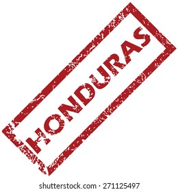 New Honduras grunge rubber stamp on a white background. Vector illustration