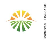 New horizon Farm logo icon vector