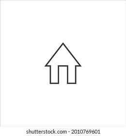 New house or real state vector icon 2021
