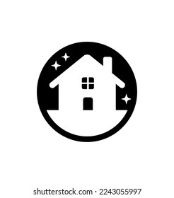 New house  vector icon illustration