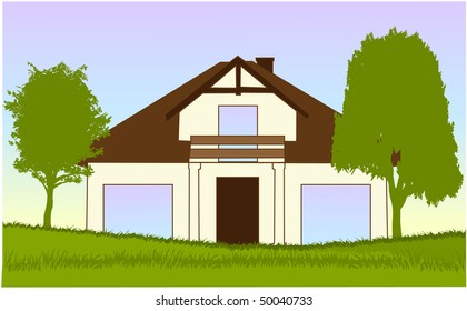 new house-vector illustration