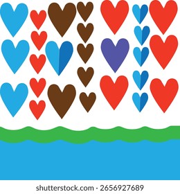 New icon design of new heart
