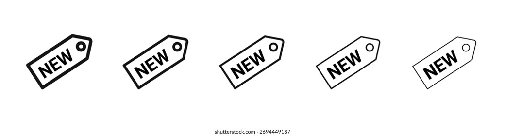 New icon design, logo, app, UI. Vector illustration, EPS