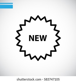 New icon flat.