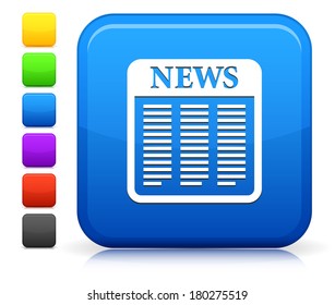 New Icon on Square Internet Button Collection