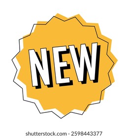 New icon on white background