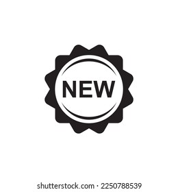 new icon , promotion icon vector