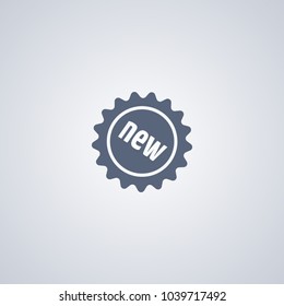 New icon, vector best flat icon on white background , EPS 10