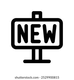 new icon. vector line icon for your website, mobile, presentation, and logo design.