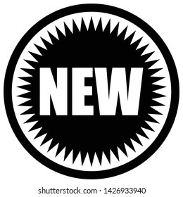 New icon vector symbol illustration