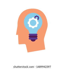 New idea concept colorful vector icon.