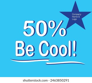New Idea Super Sale banner template design. New special offer campaign or promotion for social media and website within uncommon idea.