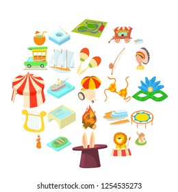 New impression icons set. Cartoon set of 25 new impression vector icons for web isolated on white background