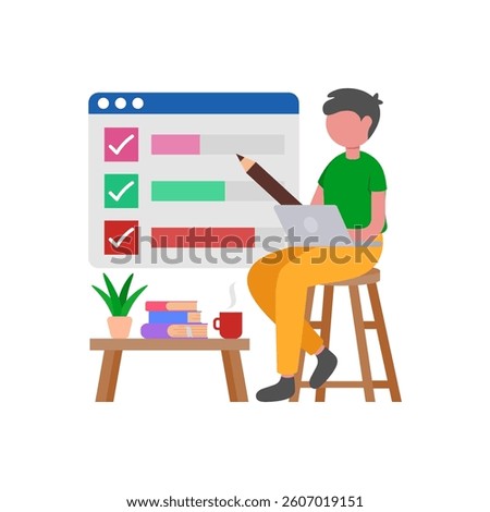 New Initiative Introduction Vector Illustration