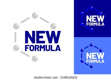 New Innovative And Improved Formula Product Label Packaging Vector Icon Badge