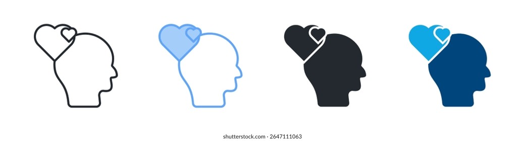 New Interest Icon Set Multiple Style. Designed In Outline, Blue, Glyph, Dual Tone