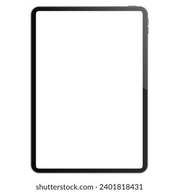Neue Tablette, Seite der Tablette, vertikale Position