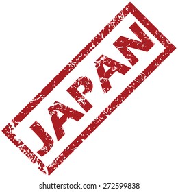 New Japan grunge rubber stamp on a white background. Vector illustration