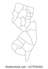 New Jersey County Map