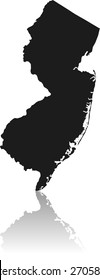 New Jersey map
