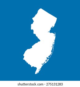 New Jersey map