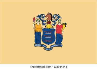 New Jersey State Flag