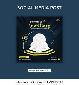 New jewelry collections social media banner