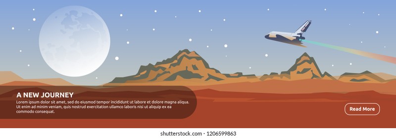 A New Journey - Banner Design