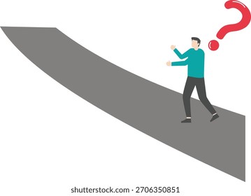 Nuevo viaje, problemas futuros, personas de pie en un largo camino

