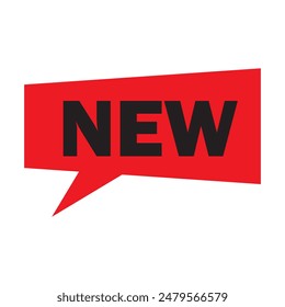   New label icon. New Product Label icon. vector illustration.