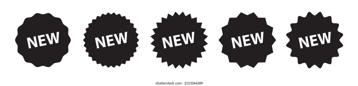 New Label Icon, Vector Illustration