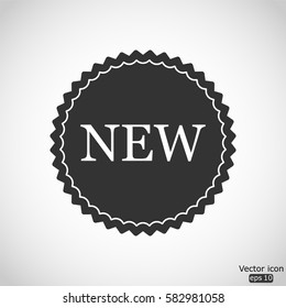 New label icon - vector  illustration