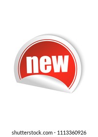 New label sticker 