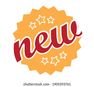 New Label and Tag Icon Vector Design.
