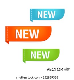 New labels Vector