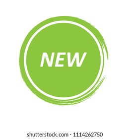 new label.vector illustration