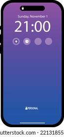 New latest phone vector illustration 