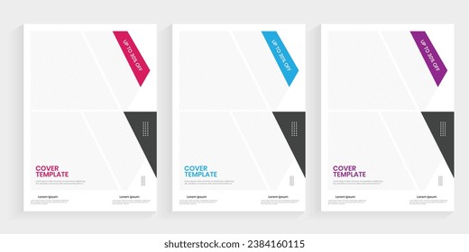 New latest style a4 page brochure cover design, editable flyer cover layout, business plan, and annual report minimal document design