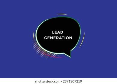  new lead generation  modern, website, click button, level, sign, speech, bubble  banner, 
