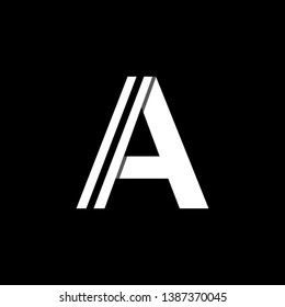 new letter A logo vector modern